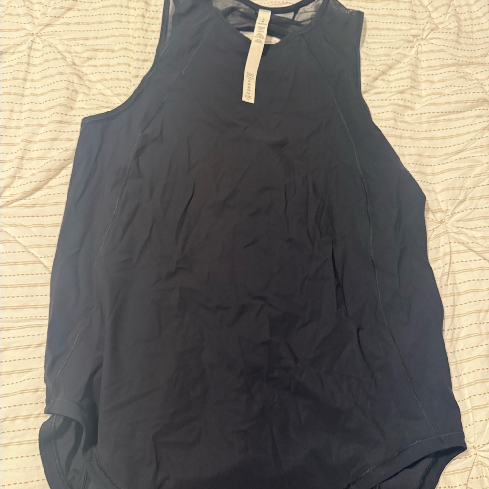 Lululemon Athletica Black Sleeveless Tank Top